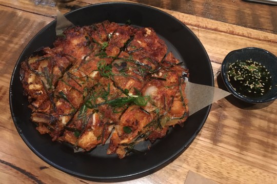 kimchi pancake